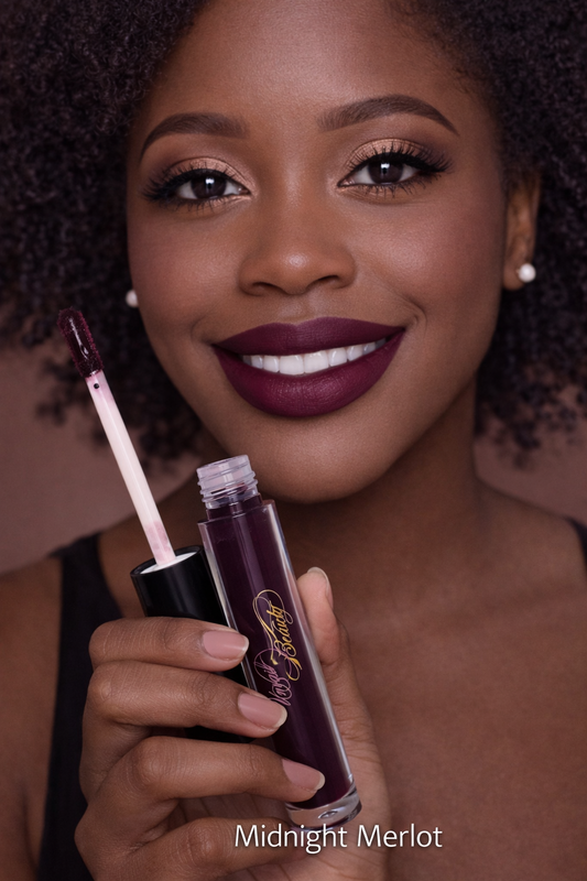 Midnight Merlot Velvet-Matte Lip Color
