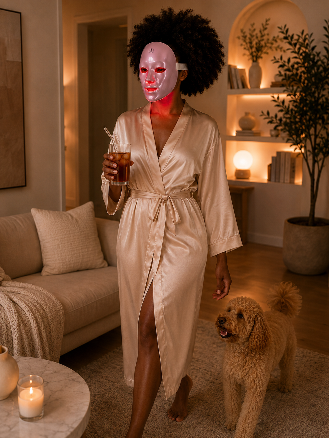 Unvail Beauty GlowMask™ | 7-Color LED Light Therapy Face Mask